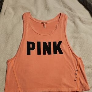 PINK Victoria's Secret Coral Crop Top
